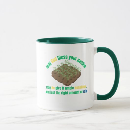 Gardening Garden Blessing Coffee Mug Tasse (Rechts)