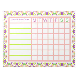 Gardening Garden Grow Your Own Planner Plan Notizblock