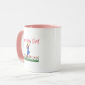 Gardening "Garden On" Coffee Cup Tasse (Vorderseite Links)