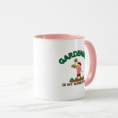 Gardening "Gardening Is My Superpower" Coffee Cup Tasse (VorderseiteRechts)