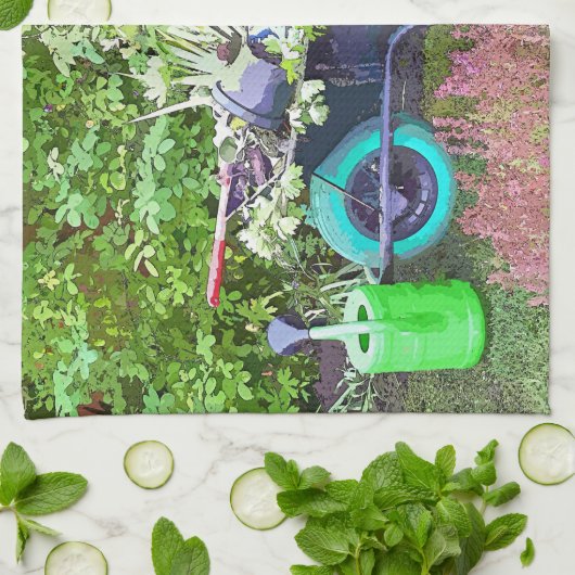 GARDENING GESCHIRRTUCH (Gefaltet)