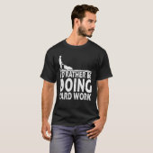 Gardening I'd Rather Be Doing Yard Work Lawn Garde T-Shirt (Vorne ganz)