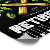 Gardening Is My Retirement Plan Funny For Garden L Poster (Ecke)