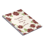 Gardening Joy und Dankbarkeit. Notizblock (Rechte Seite)