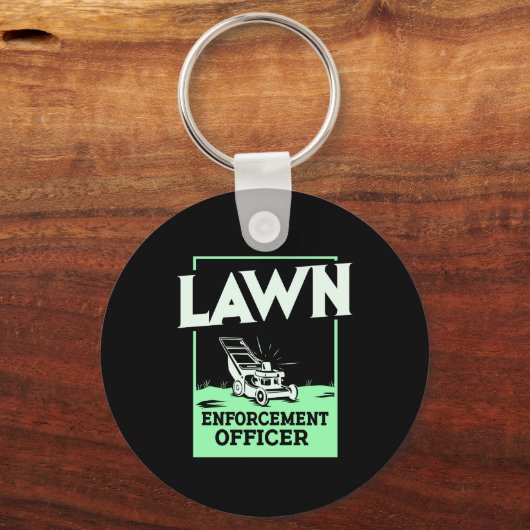 Gardening Lawn Mower Gift Schlüsselanhänger (Vorderseite)