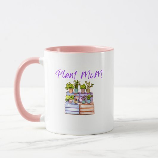 Gardening "Plant Mom" Coffee Mug Tasse (Links)