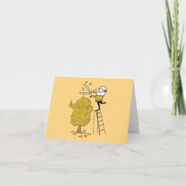 Gardening themed card for men, any occasion karte
