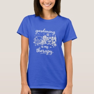 Gardening-Therapie-Shirt Glückliche Wurzeln T-Shirt