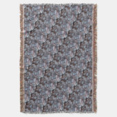 GardenLeavesThrow Blanket Decke (Vorderseite Vertikal)