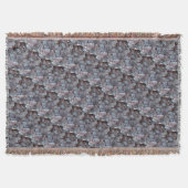 GardenLeavesThrow Blanket Decke (Vorderseite)