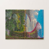Gardens Bay Cloud Forest Blume Grove Singapur Puzzle (Horizontal)