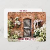 GARDENS EINLADUNG (Vorne/Hinten)