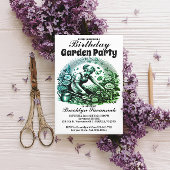 Gardens Embrace Garden Party Einladung Postkarte