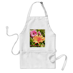 Gardens R Fun Gerber Daisies Apron Schürze