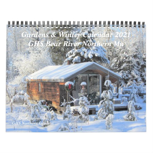 Gardens & Winter in Bear River GHS Kalender 2021 (Titelbild)