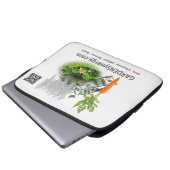 GARDENSynergy - Laptop-Sieb 13" Laptopschutzhülle (Vorne Knopf)