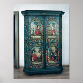 Garderobe mit Szenen der vier Poster (Vorne)