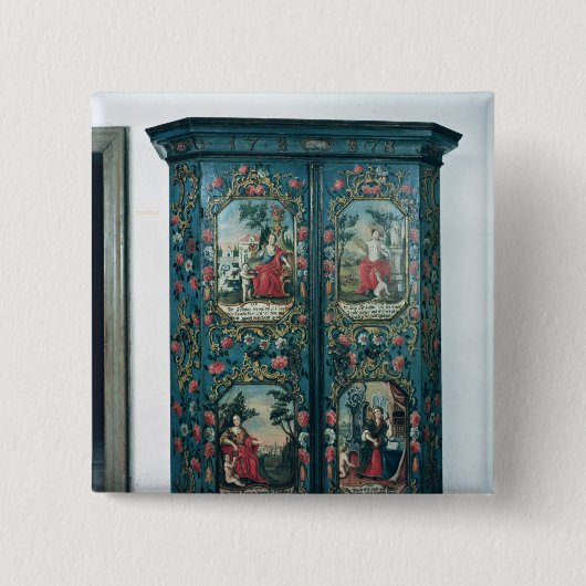 Garderobe verziert mit Szenen der vier Button (Vorderseite)