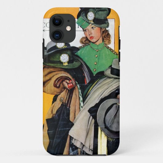 Garderobiere Case-Mate iPhone Hülle (Rückseite)