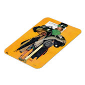Garderobiere Magnet (Linke Seite)