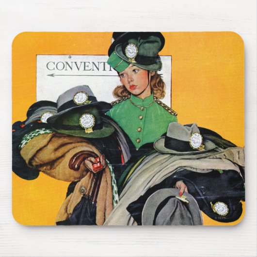 Garderobiere Mousepad (Vorne)