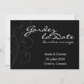 Gardez La Date de notre Mariage Einladungskarten (Vorderseite)
