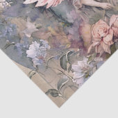 Gardinaler Engel Seidenpapier (Detail)