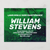 Gardine Service Grün Dunkelton Flyer (Vorne)