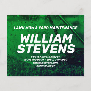 Gardine Service Grün Dunkelton Flyer