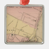 Gardiner, Kennebec-Landkreis Silbernes Ornament (Vorne)