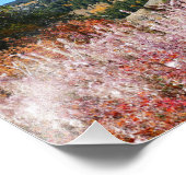 Gardiner Mountain Paint Fotodruck (Ecke)