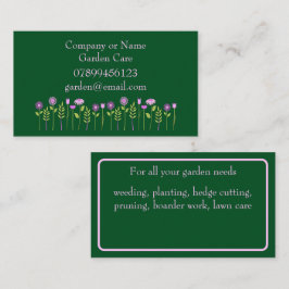 Gardner Business Card Visitenkarte