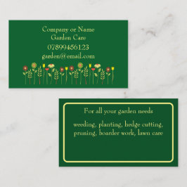 Gardner Business Card Visitenkarte