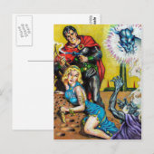 Gardner F Fox Planet Stories März 1953 Erholung Postkarte (Vorne/Hinten)
