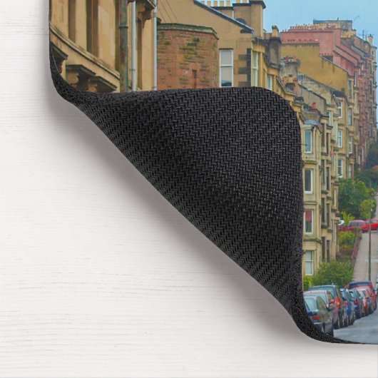 Gardner Straße am steilsten in Glasgow Mousepad (Ecke)