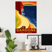 Gardone Lago di Garda Poster (Heimbüro)
