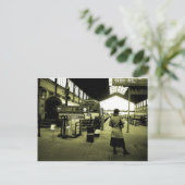 Gare Budapest Postkarte (Stehend Vorderseite)