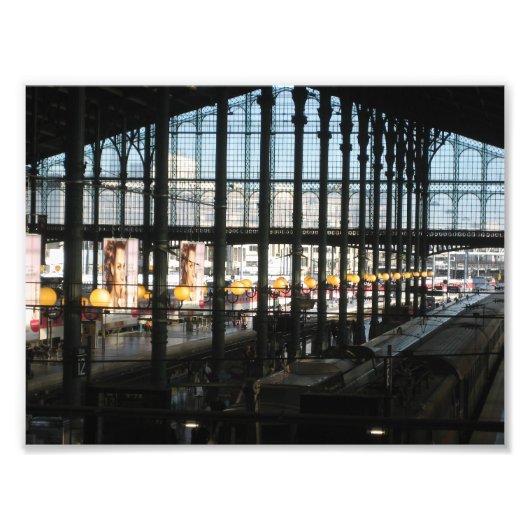 Gare du Nord Fotodruck (Vorne)
