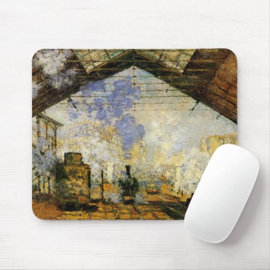 Gare Heiliges-Lazare Mousepad (Mit Mouse)