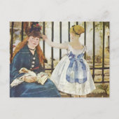 Gare Saint-Lazare - Edouard Monet Postkarte (Vorderseite)