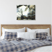 Gare St. Lazare Leinwanddruck (Insitu (Schlafzimmer))