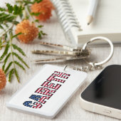 Gareth Name Vorname USA Flagge Anhänger Schlüssel Schlüsselanhänger (Vorderseite rechts)