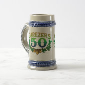 Garezers 50 Tasse, Garezers 50 Stein Bierglas (Vorderseite Links)