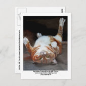 Garfelda, Garfelda, Original Art von AM Torrezww.. Postkarte (Vorne/Hinten)