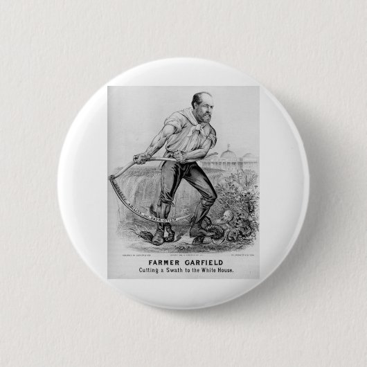 Garfield 1880 button (Vorderseite)