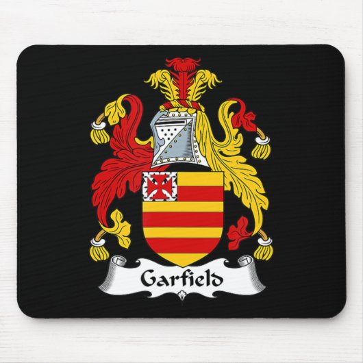 Garfield Coat of Arms - Familienwappen Mousepad (Vorne)