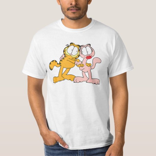 Garfield face niedlich T-Shirt (Vorderseite)
