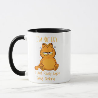 Garfield I'm Not Lazy  Tasse