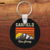 Garfield New Jersey Heimat City Staat USA Schlüsselanhänger (Vorderseite)