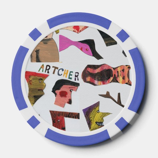 GARFIELD POKERCHIPS (Rückseite)